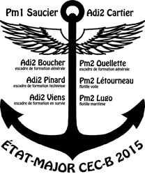 État Major 2015 Cadets de Bagotville